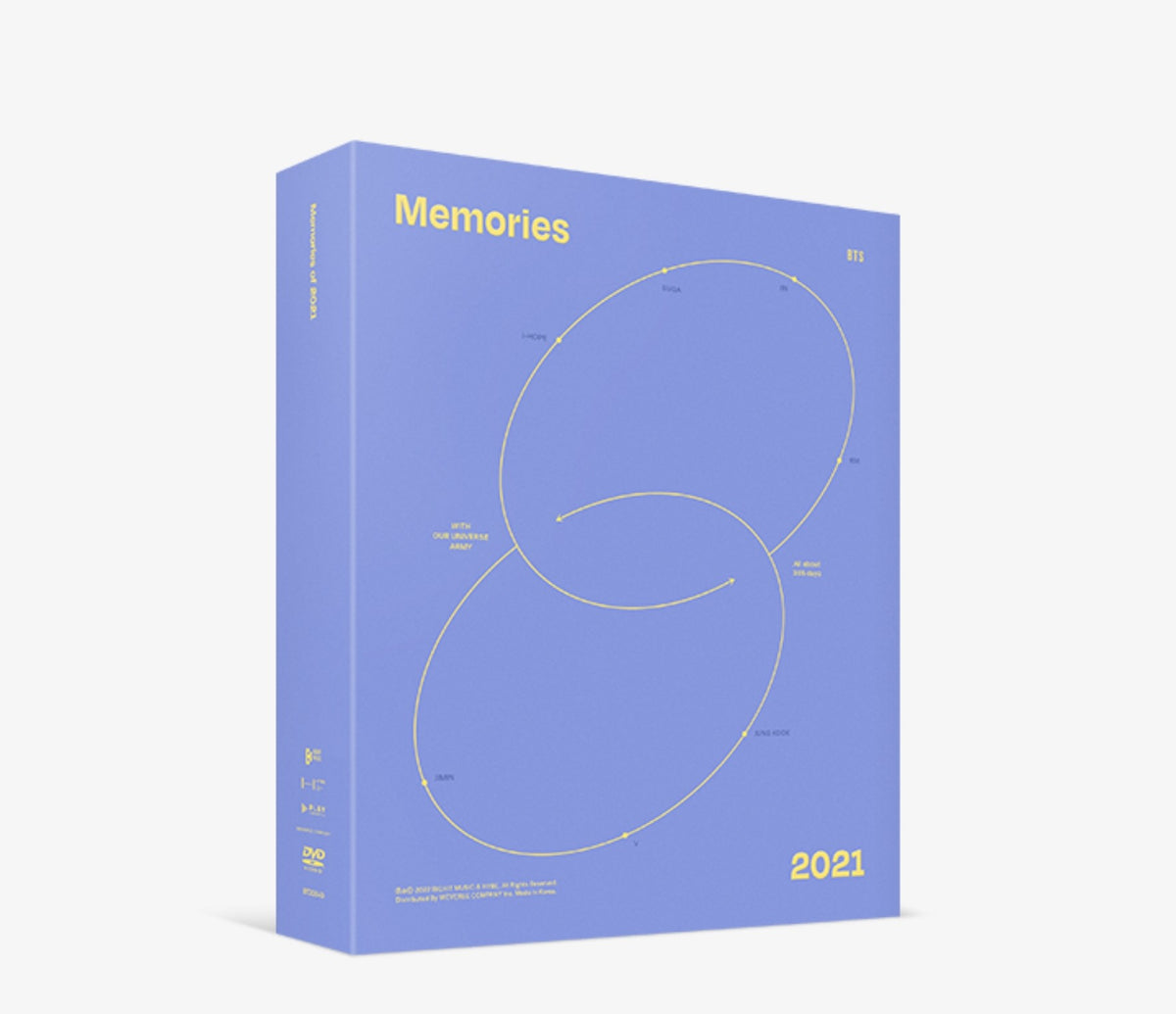 BTS [MEMORIES OF 2021] DVD – Welcome Kpop