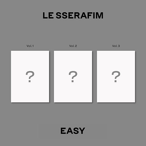 LE SSERAFIM 3rd Mini Album [EASY] *Pre-Order*