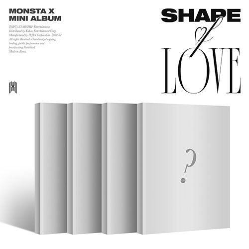 Monsta X shape of love Vibe ver Album Unboxing 