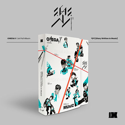 OMEGA X 1ST ALBUM  [樂서(Story Written in Music)] with 1 Photocard