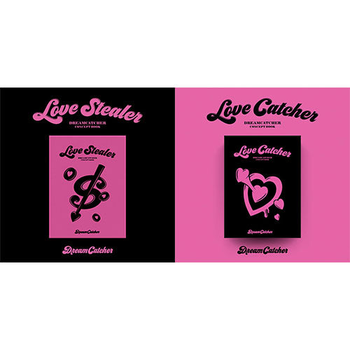 DREAM CATCHER CONCEPT BOOK  [LOVE STEALER ver + Love Catcher ver] with 1 Photocard