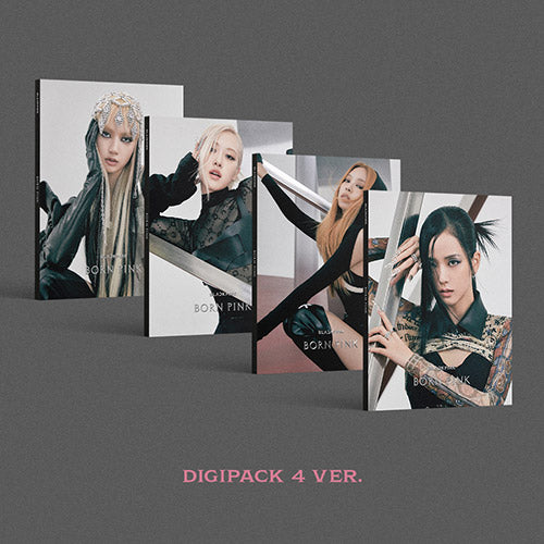 BLACKPINK 2nd ALBUM [BORN PINK] DIGIPACK ver. with 1 Photocard