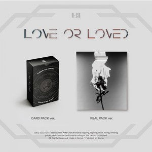 B.I ALBUM [Love or Loved Part.1] *SALE*