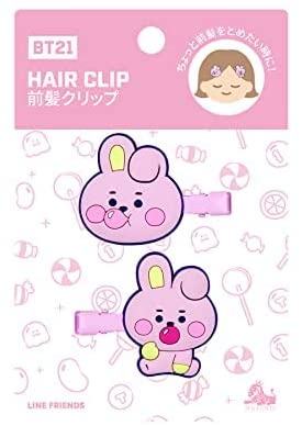 BT21 Official HAIR Clip [Jelly Candy] [JAPAN EDITION]